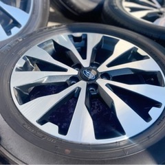 【決まりました】スバル18インチアルミホイール4本セット