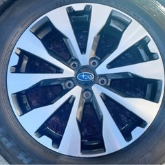 【決まりました】スバル18インチアルミホイール4本セット