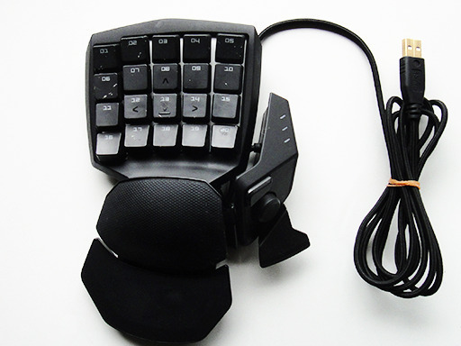 【中古】左手用デバイス RAZER ORBWEAVER CHROMA