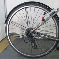 Ｄ379★18500円★整備済み スポーツ中古自転車ブリヂストン　TB1 【クロスバイク　グレイ　27インチ480m