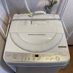 SHARP（シャープ） ES-GE6C-W 全自動洗濯機　201...