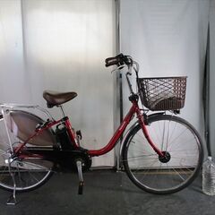 Ｄ388★整備済み　中古電動自転車 パナソニック　リチウムVIV...