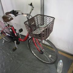 D388☆整備済み 中古電動自転車 パナソニック リチウムVIVI DX☆【26 