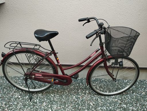 自転車 27インチ(赤) SANTOS ママチャリ ママチャリのおすすめ 自転車 27インチ(赤) SANTOS ママチャリ ママチャリのおすすめ