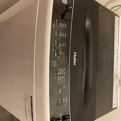 【間も無く締切】2023年製　使用期間約半年　Haier JW-U45A 洗濯機　