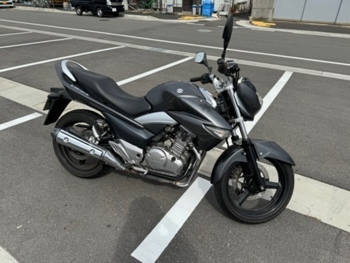 GSR250 グレー 走行距離14000キロ バイク徹底分析】誰が乗っても乗り