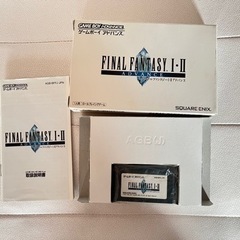 FINAL FANTASY Ⅰ・Ⅱ ADVANCE 箱あり