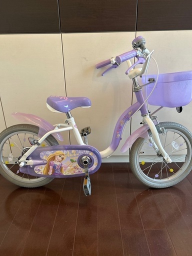 ディズニーラプンツェル　自転車