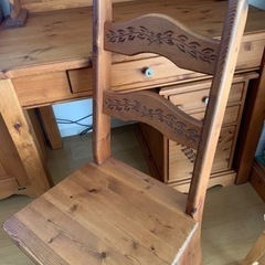 カントリー調学習机