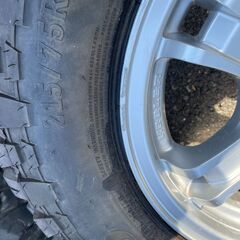 200系ハイエース外し　KEELER　ホイールタイヤ４本セット