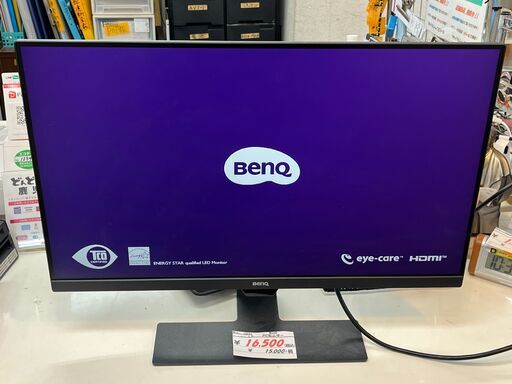 リサイクルショップどりーむ天保山店　No12231　PCモニター　パソコンモニター　BenQ　2021年製　２４インチ　同一商品あり　高年式　早い者勝ち