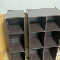 ニトリ　2つセット　家具 収納家具 カラーボックス