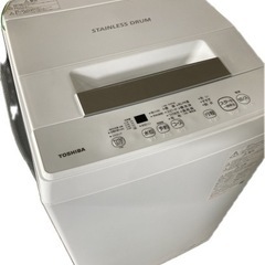 美品☆TOSHIBA全自動洗濯機☆2022年式☆4.5K