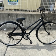 丸石 6段変速 学生 買取 中古 シティサイクル 27インチ 自転車 