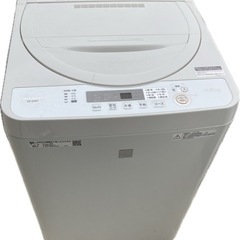シャープ 4．5kg全自動洗濯機 keyword キーワードホワ...