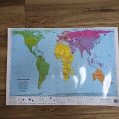 世界地図 あげます