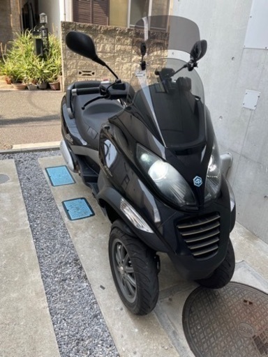 ピアジオ　MP3 250cc 側車付軽二輪登録