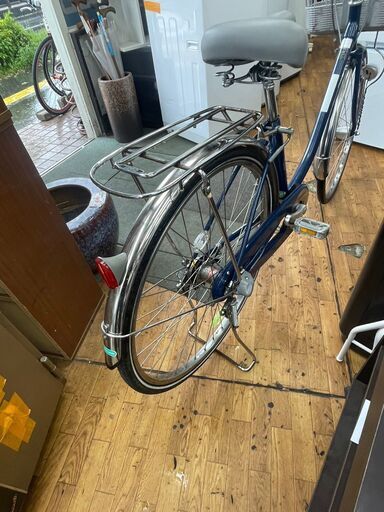 リサイクルショップどりーむ鹿大前店 No1314 自転車　26インチ　美品♪　ギア内装三段切替　LEDオートライト付き♪　新生活　通勤通学に♪ リサイクルショップどりーむ鹿大前店 No1314 自転車 26インチ 美品♪