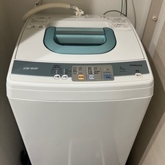 日立製全自動洗濯機（5kg）家電 生活家電 洗濯機