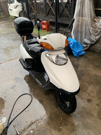 鹿屋市から　スペイシー100 不動　レストアベース　キック降りて圧縮あり