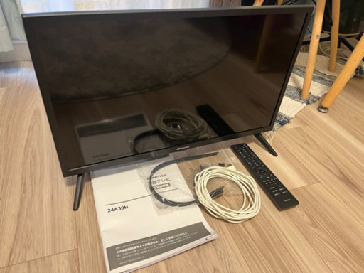 2022年製ハイセンス24型テレビ