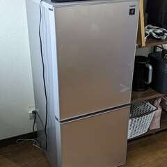 SHARP冷蔵庫　　ノンフロン冷凍冷蔵庫　SJ-GD14D-C　...