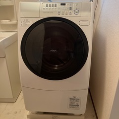 【ネット決済】AQUAドラム式洗濯乾燥機 6kg