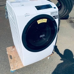 EJ1636番 日立✨ドラム式電気洗濯乾燥機✨BD-SG100CL‼️