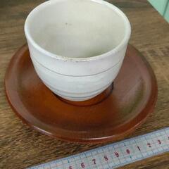 0317-183 湯呑み　茶托