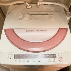 SHARP 洗濯機 6.0kg
