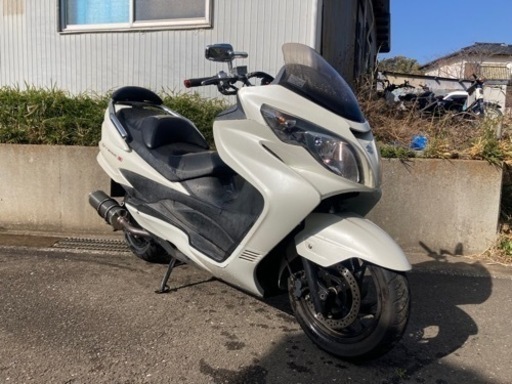 スカイウェイブ250S‼️ 自賠責付き　社外マフラー　バックレスト　スマホホルダー　現車確認可能　配送可能