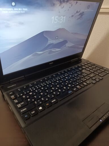 NEC　高性能Core i5搭載 メモリ大容量8G 高速SSD240G 大画面15インチ Wifi対応 テンキー F10