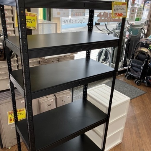 メスチールラック　高さ変更可能　店舗用品　ラック（B3-22）