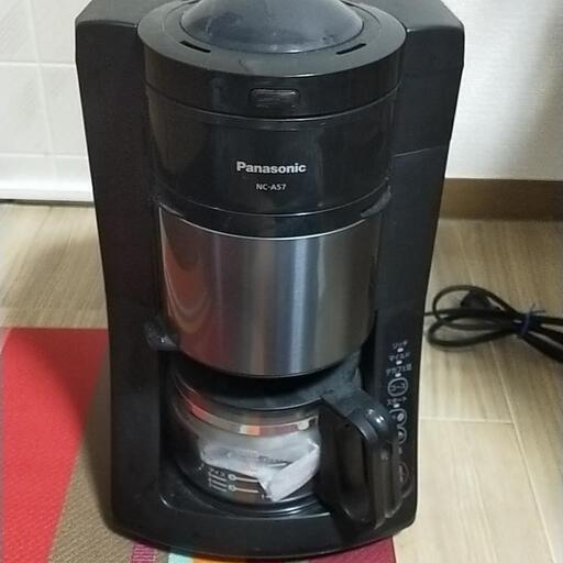 パナソニック 全自動コーヒーメーカー （コーヒーミル付き）