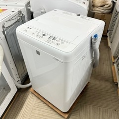 【超美品‼️】パナソニック 2018年製 5.0kg全自動洗濯機 キーワードホワイト♪