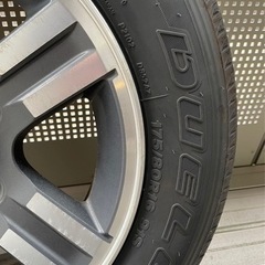 4本ホイール付ブリヂストンタイヤ16インチ