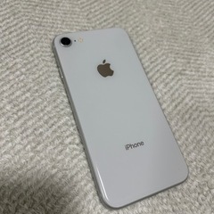 iPhone8 64GB シルバー SIMフリー 目立たない傷あり Apple 