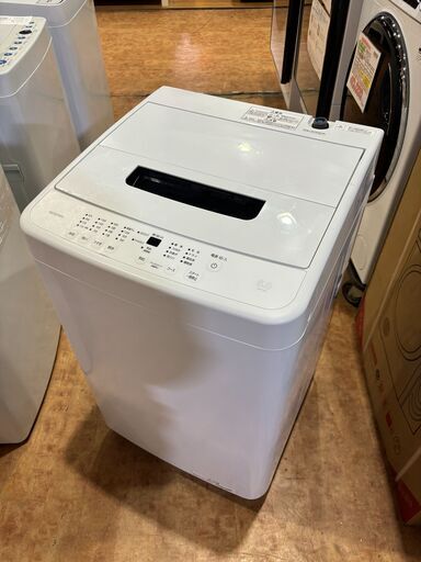 ✨安心の分解洗浄済✨アイリスオーヤマ 2023年製 5.0Kg 洗濯機 IAW-T504 【愛市I4S032389-105】