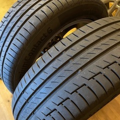 コンチネンタル　 プレミアムコンタクト6　225/55R19　CX-5純正ホイール付