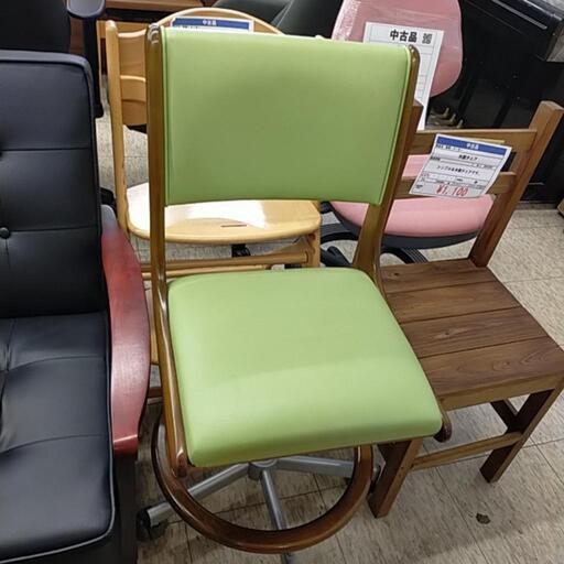 カリモク デスクチェア グリーン カリモク karimoku オリーブグリーン