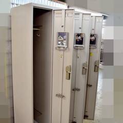 山口)KOKUYO コクヨ 3人用ロッカー 鍵付き ⑰ ◇BIZ1156FCY MC16A