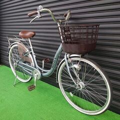 【シティサイクル26インチ】 サイモト ミルトンライト 【引取限定・現状渡し】三重県