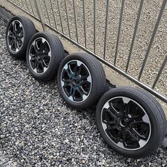 ダイハツウェイク純正15インチ ホイール４本タイヤ付き ダイハツ（DAIHATSU） 15インチ 純正 ホイール 4本セット 4.5J+45 4H