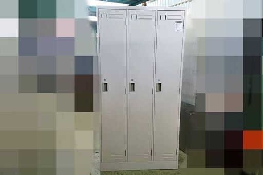 山口)KOKUYO　コクヨ　3人用ロッカー　鍵付き　⑬ ◆BIZ1151FCY MC14A