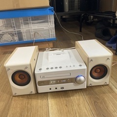 JVC CDコンポ ミニコンポ CA-EXS1-M スピーカーシ...