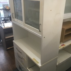 配達可 【シール跡あり】【キッチン 棚 収納 】【キッチンラック 