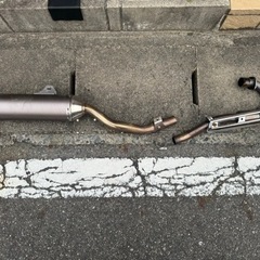 ホンダXLR200Rマフラー