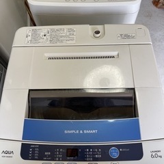 AQUA 洗濯機 6kg 2014