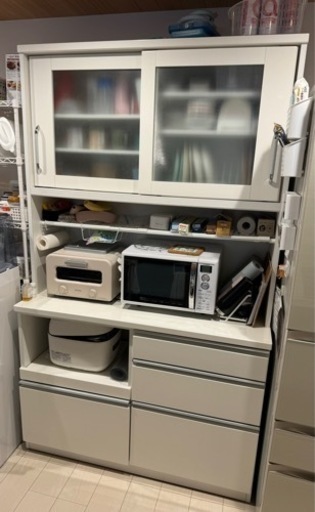 【決まりました】食器棚  幅120×高さ200×奥行50