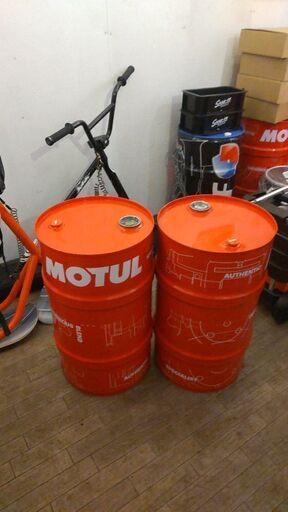 MOTUL 60L 空ドラム オブジェ等に！